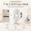 Zenoira Glow Mask™ | 7-Colour LED Light Therapy Face Mask + Brightening Serum Kit